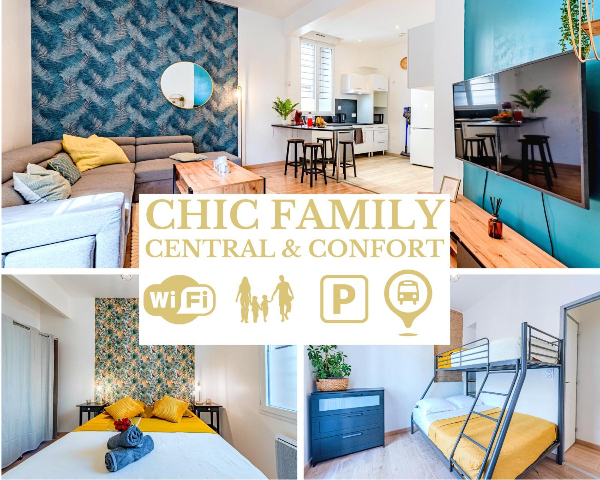 Chic Family - Neuf & Moderne - Parking Wifi Centre Ville Gare Tgv - Confort Ideal Famille - Offre Speciale Perpignan Exterior photo